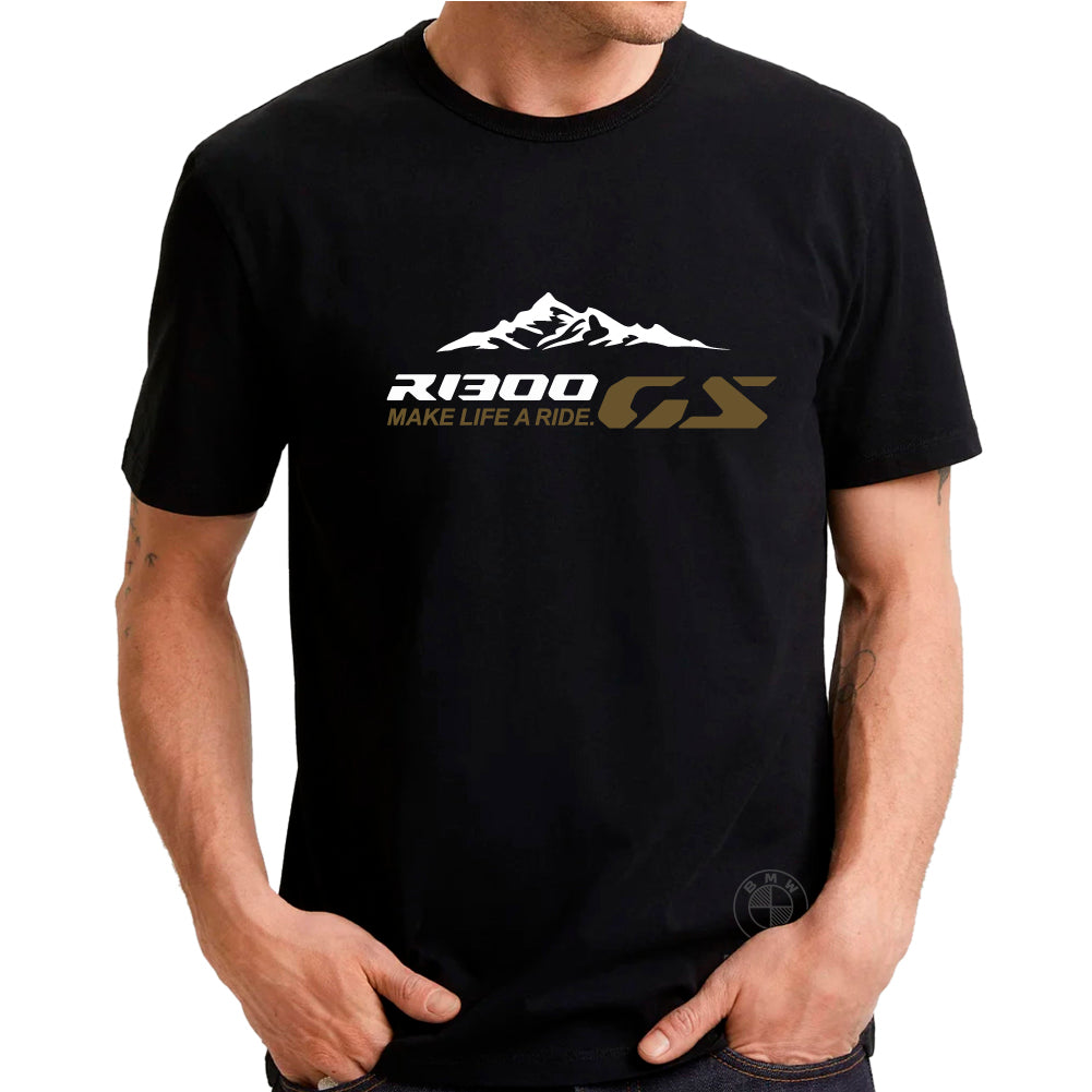 R1300 GS logo gold / Negro / Talla L hombre / SALE
