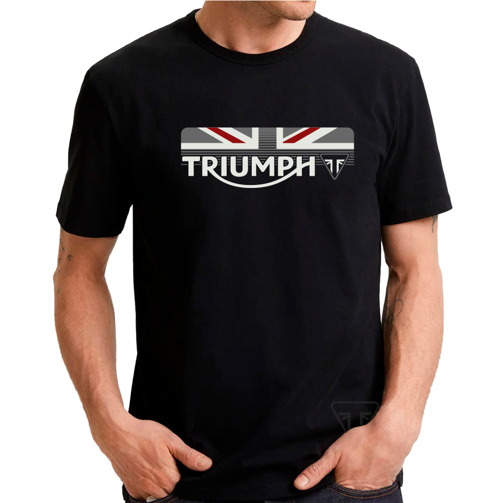 Triumph logo 3 / Black / Talla M / Hombre / SALE