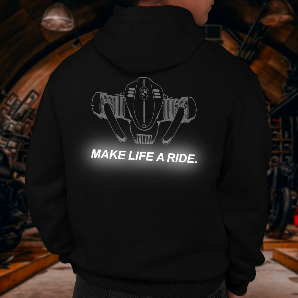 Hoodie Reflectivo BMW Motorrad Boxer engine