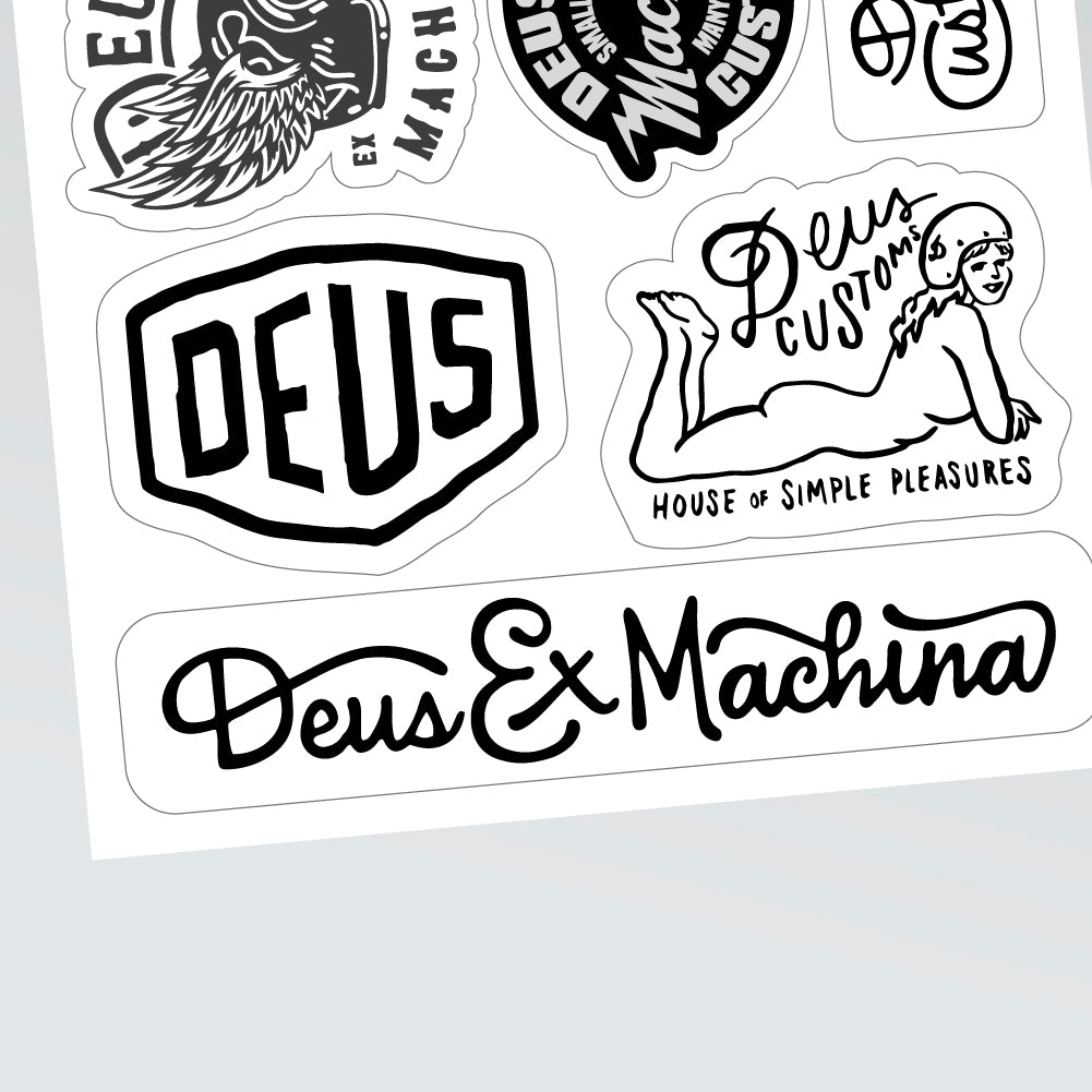 DEUS EX MACHINA sticker pack 1