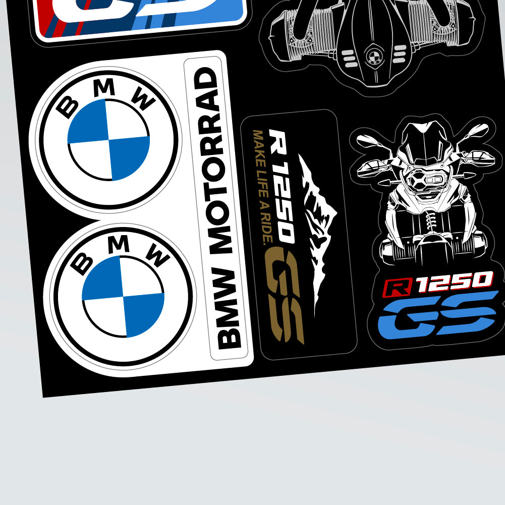 BMW Motorrad R1250 GS sticker pack