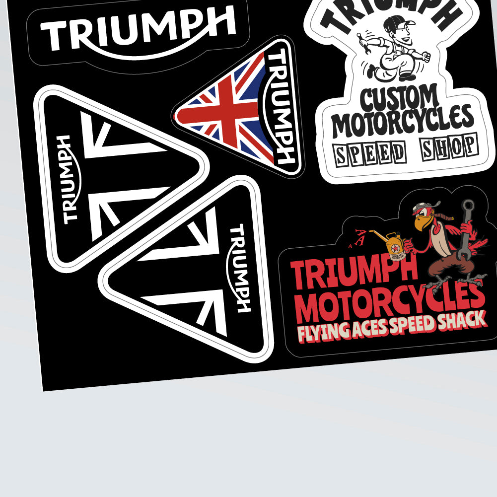 TRIUMPH sticker pack 3