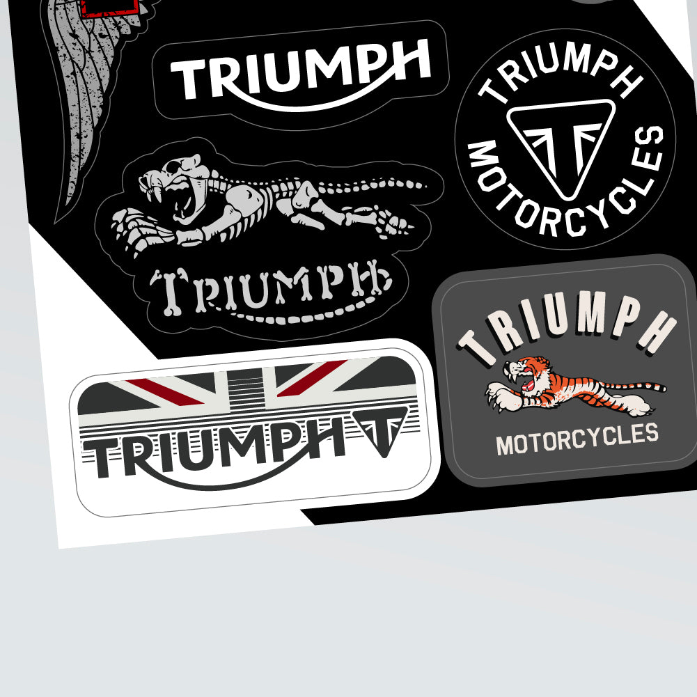 TRIUMPH sticker pack 2