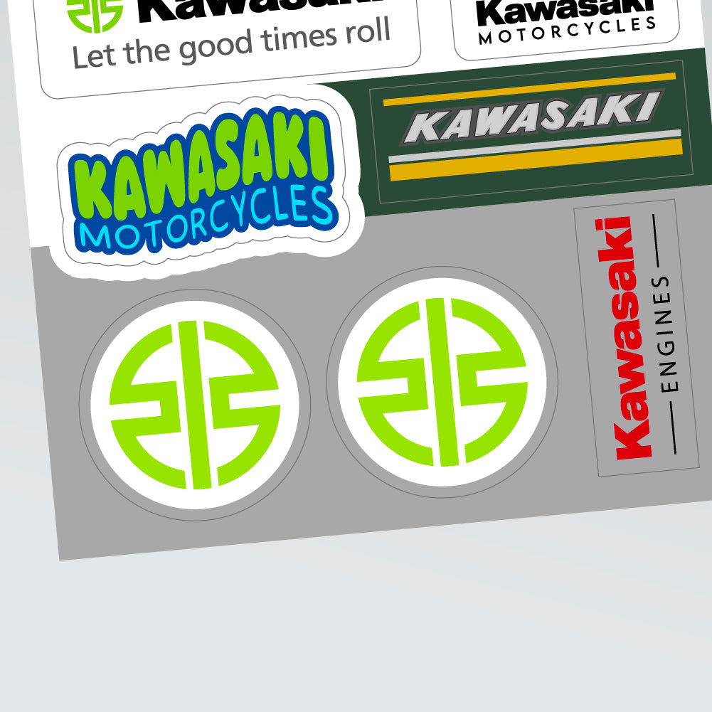 KAWASAKI sticker pack 1