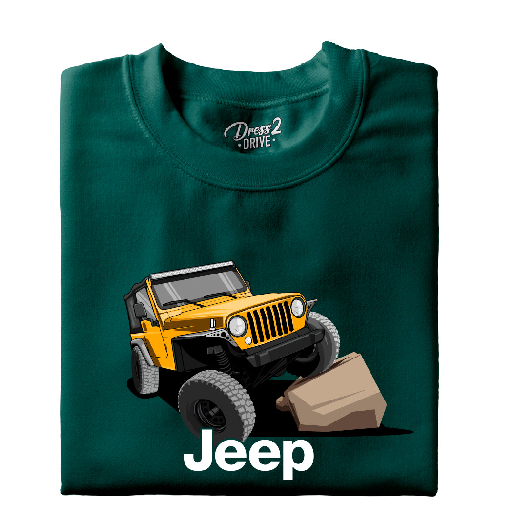 Jeep Wrangler yellow