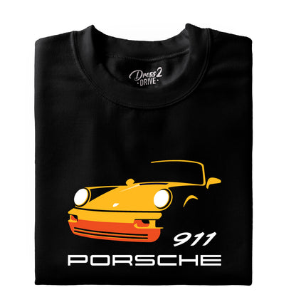 Porsche 911 classic yellow