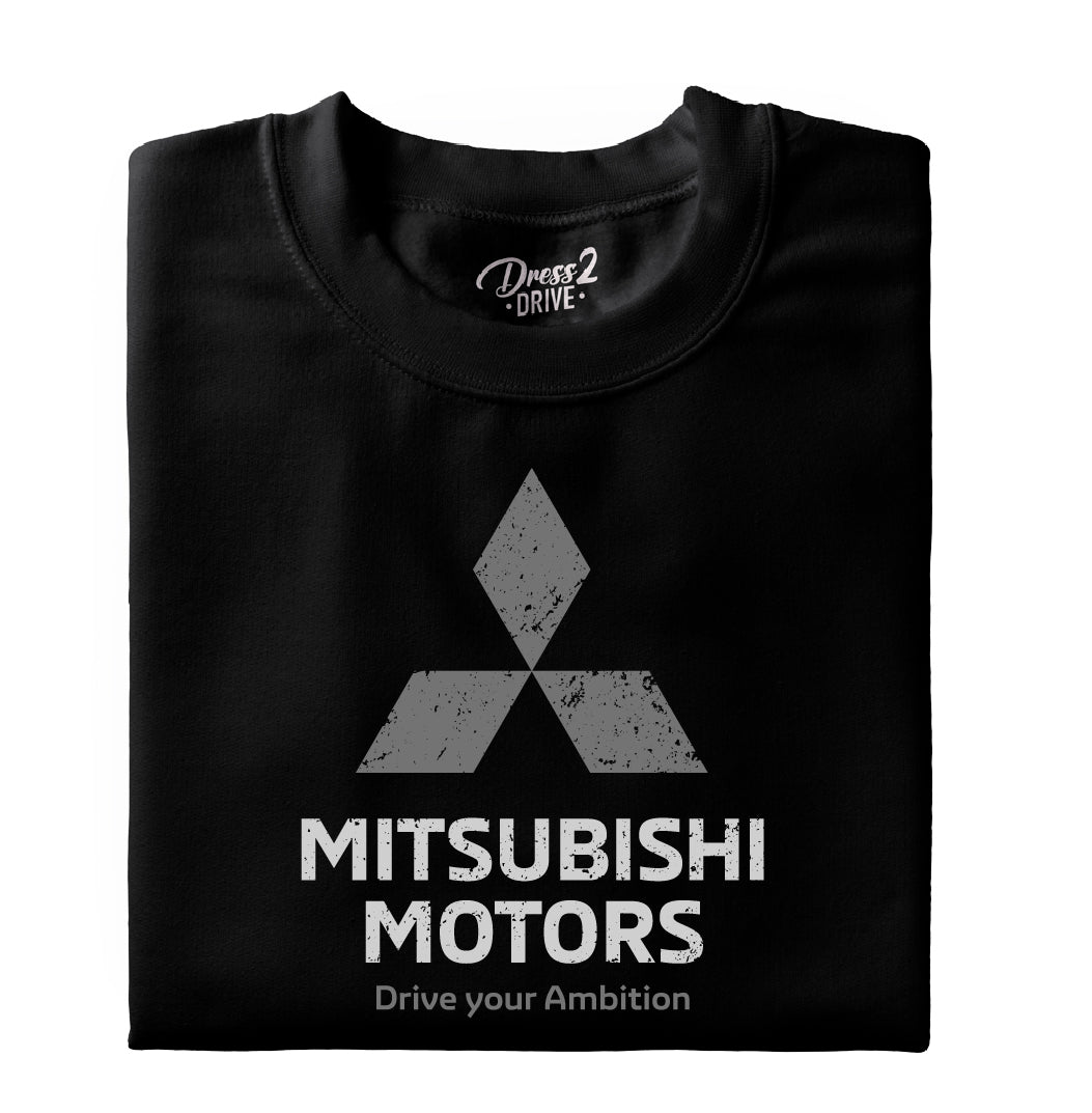 Mitsubishi logo grunge