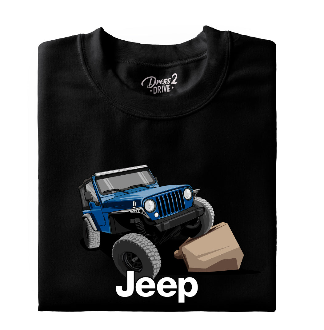 Jeep Wrangler blue