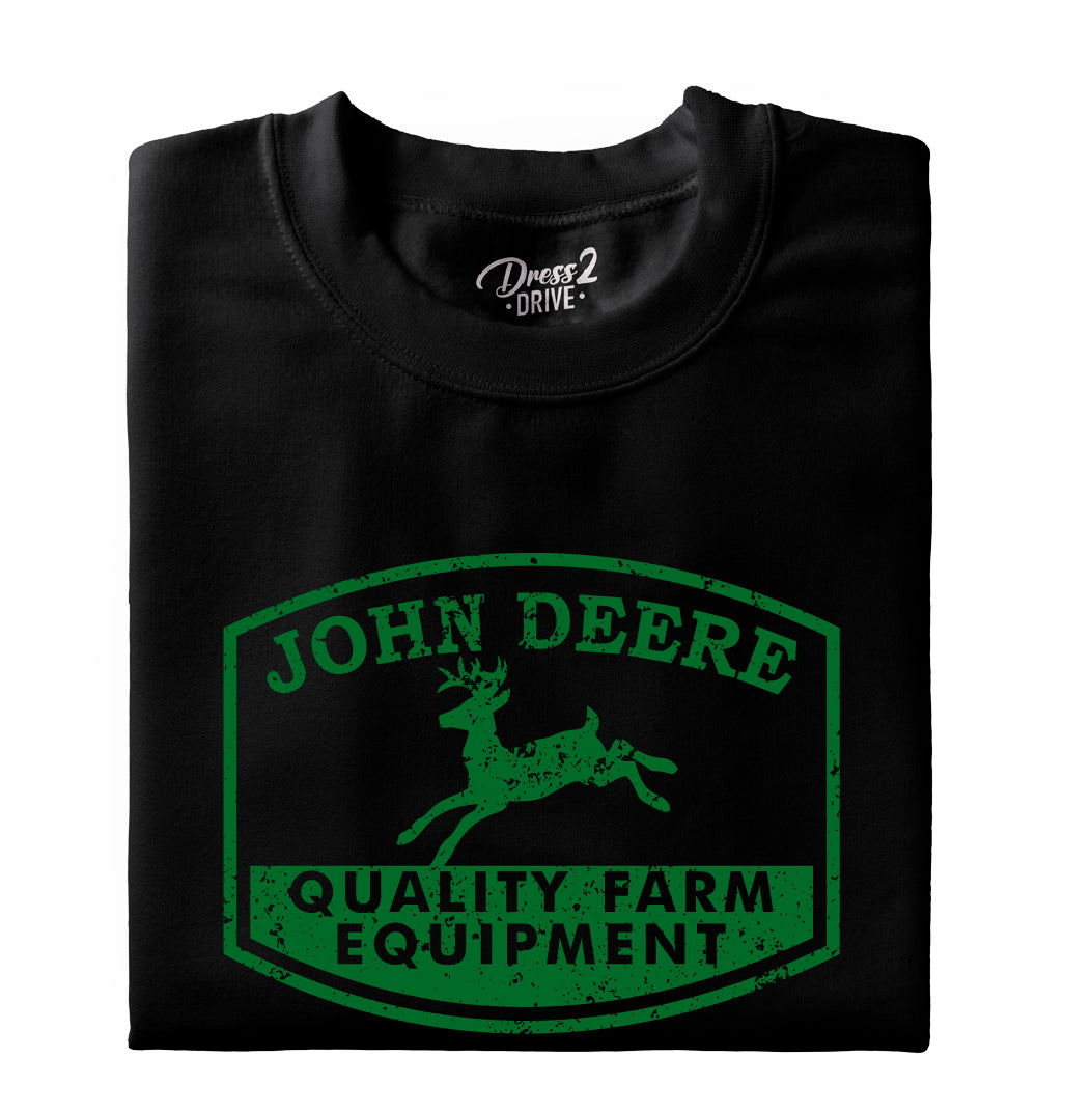 John Deere logo grunge