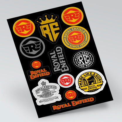 ROYAL ENFIELD sticker pack 1