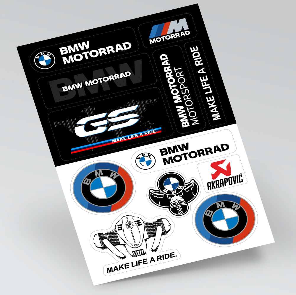BMW Motorrad sticker pack 3