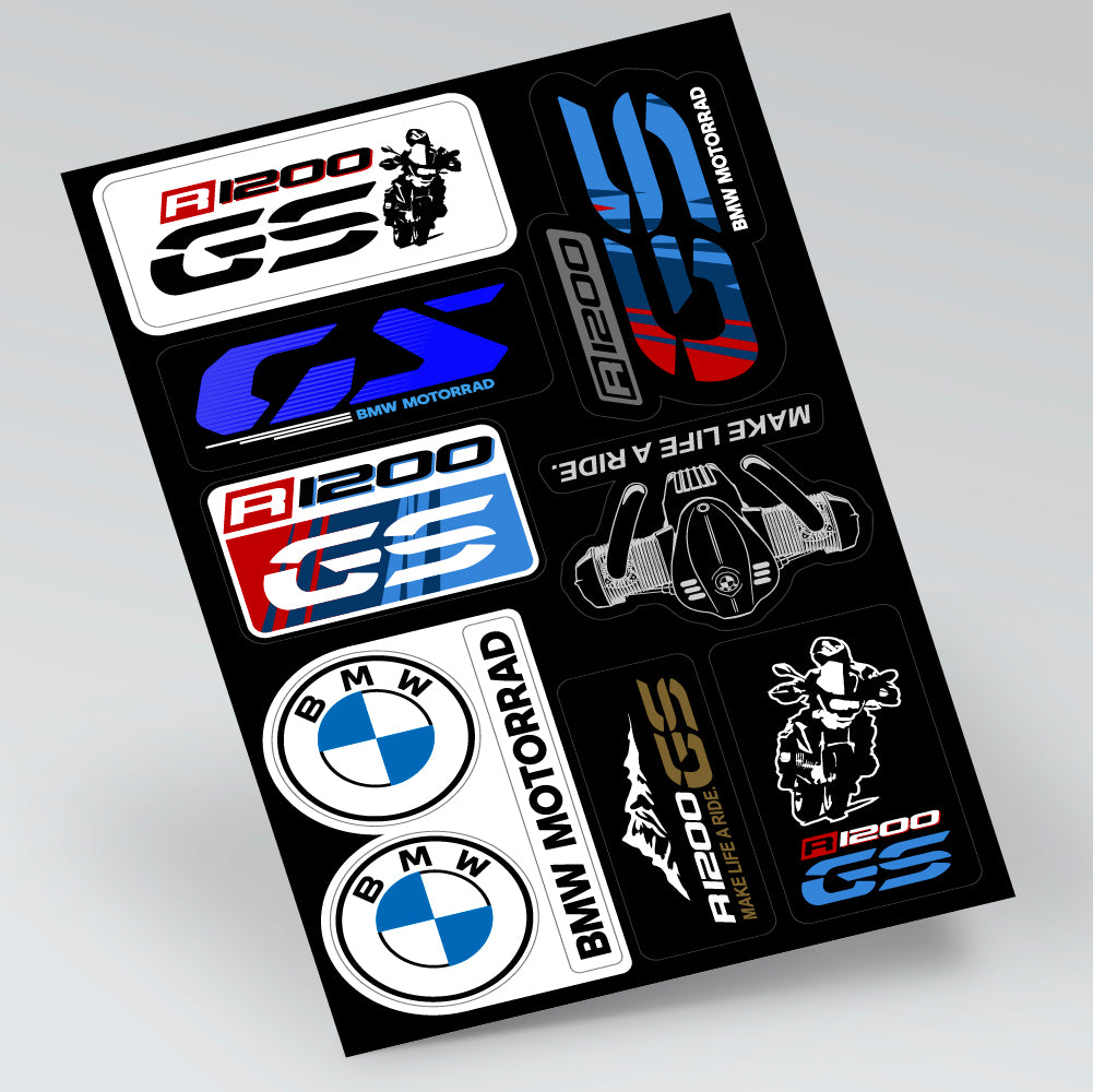 BMW Motorrad R1200 GS sticker pack