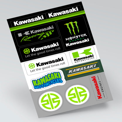 KAWASAKI sticker pack 1