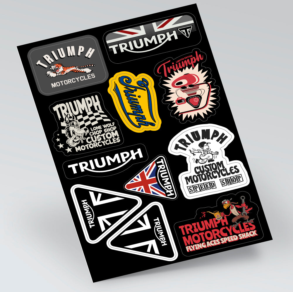 TRIUMPH sticker pack 3