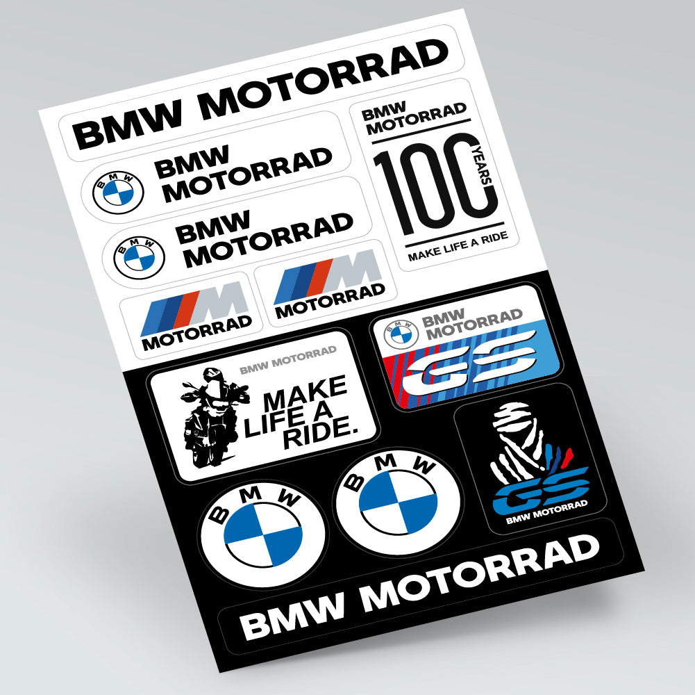 BMW Motorrad sticker pack 1 – Dress 2 Drive
