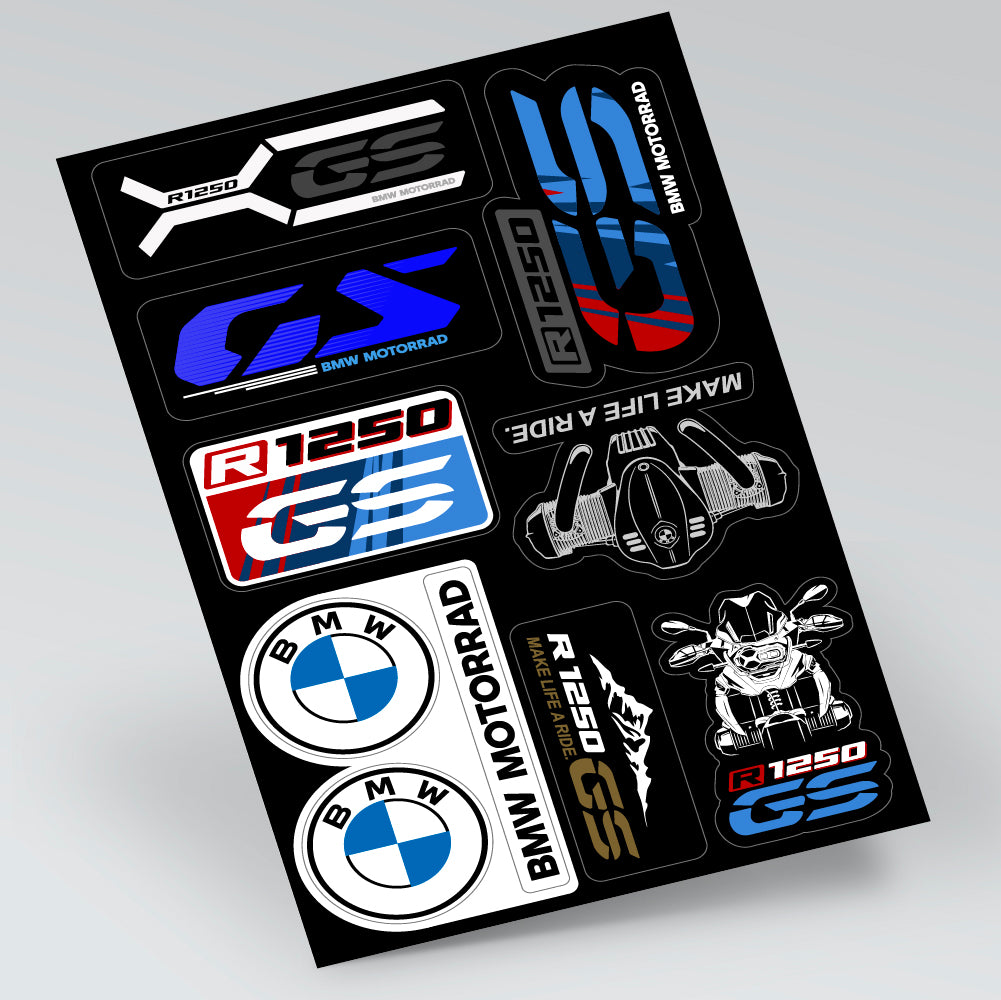 BMW Motorrad R1250 GS sticker pack