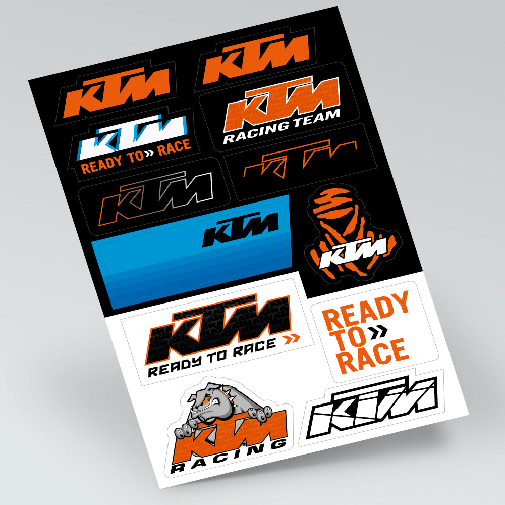 KTM sticker pack 1 – Dress 2 Drive