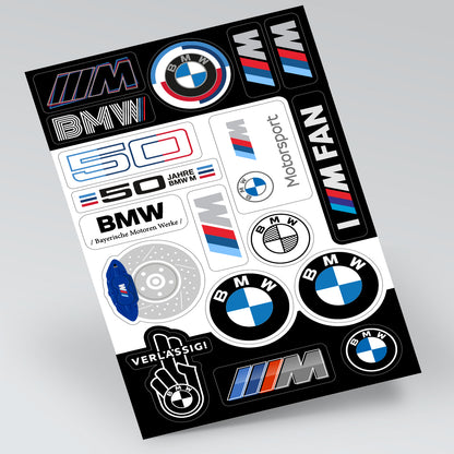 BMW M sticker pack