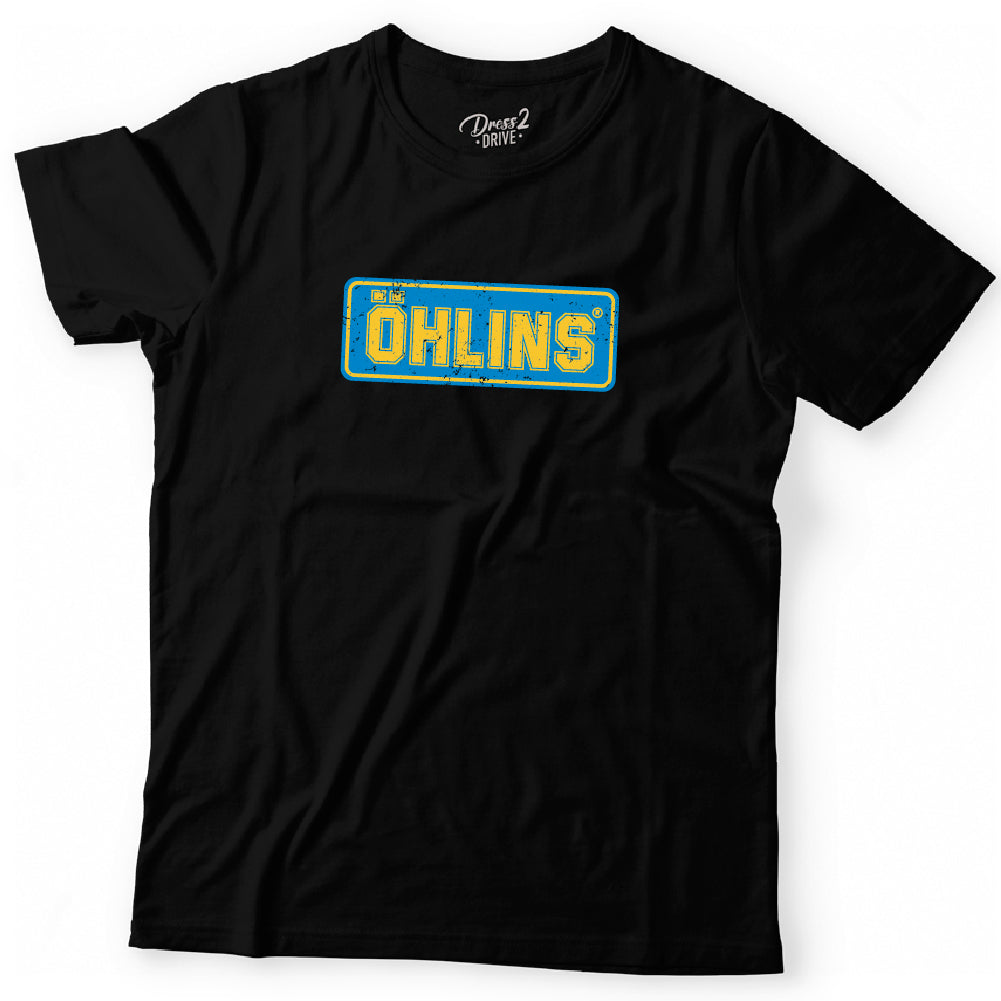 Öhlins Suspension logo grunge 1