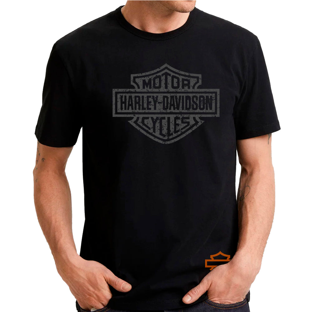 Harley-Davidson logo grunge