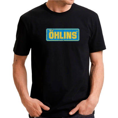 Öhlins Suspension logo grunge 1