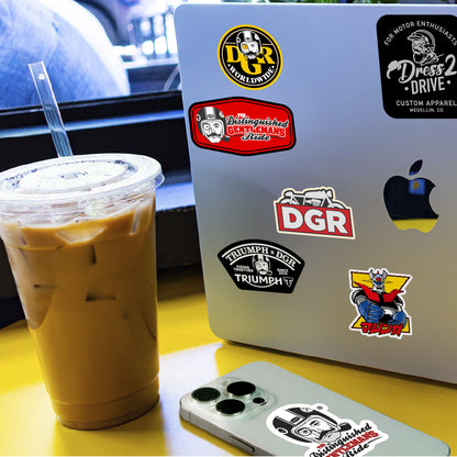 DGR by Triumph Sticker Pack