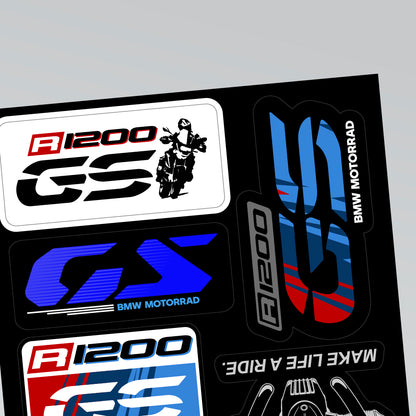 BMW Motorrad R1200 GS sticker pack