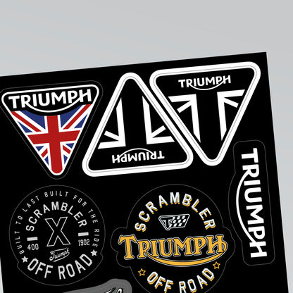 TRIUMPH Scrambler 400 sticker pack