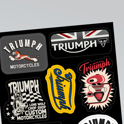 TRIUMPH sticker pack 3