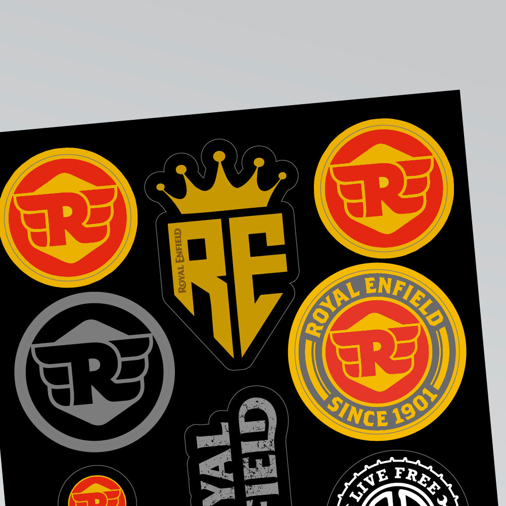 ROYAL ENFIELD sticker pack 1