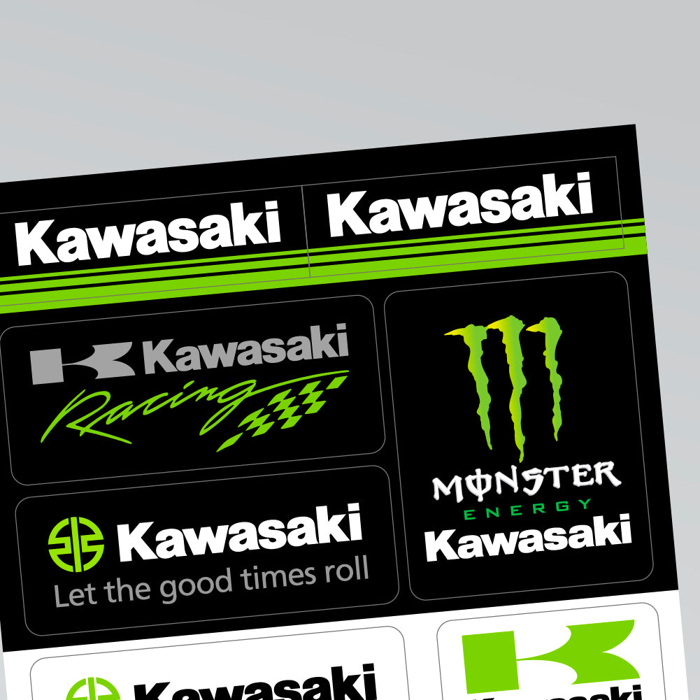 KAWASAKI sticker pack 1
