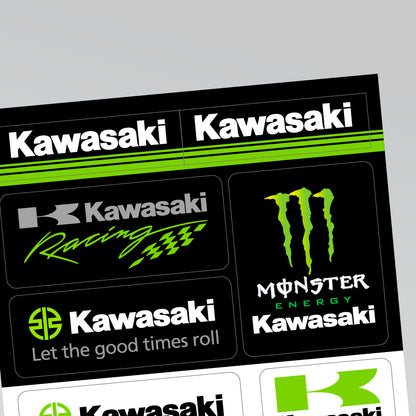 KAWASAKI sticker pack 1