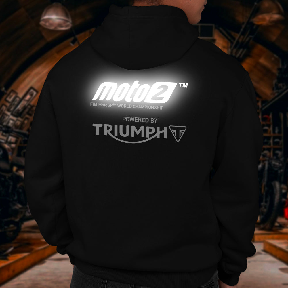 Hoodie Reflectivo Triumph Racing