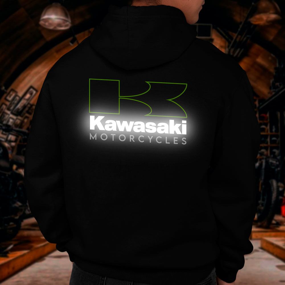 Hoodie Reflectivo Kawasaki