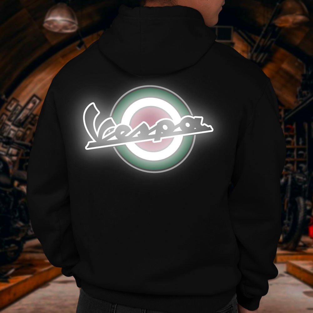 Hoodie Reflectivo Vespa