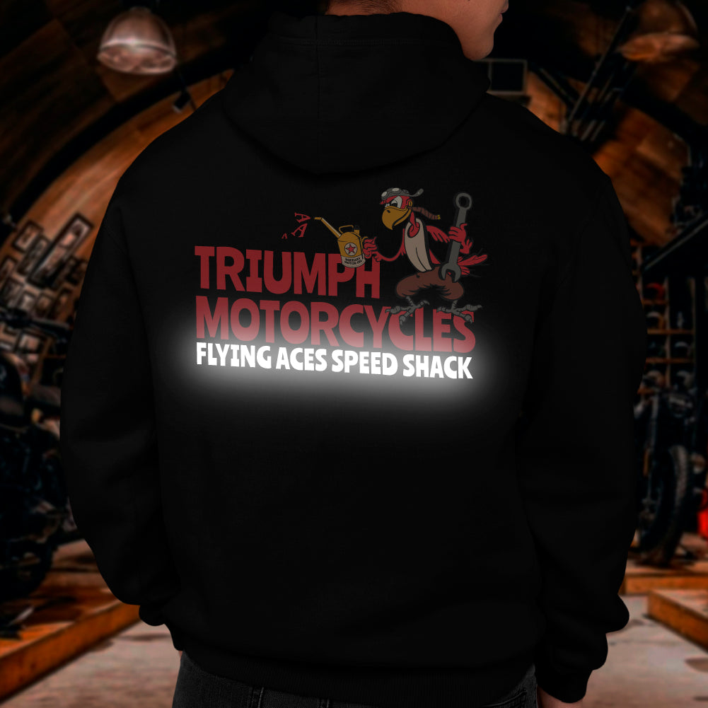 Hoodie Reflectivo Triumph Aces