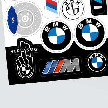 BMW M sticker pack