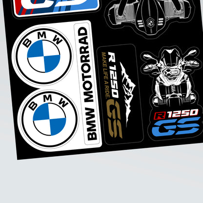 BMW Motorrad R1250 GS sticker pack