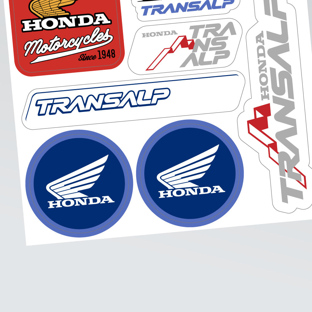HONDA Transalp sticker pack