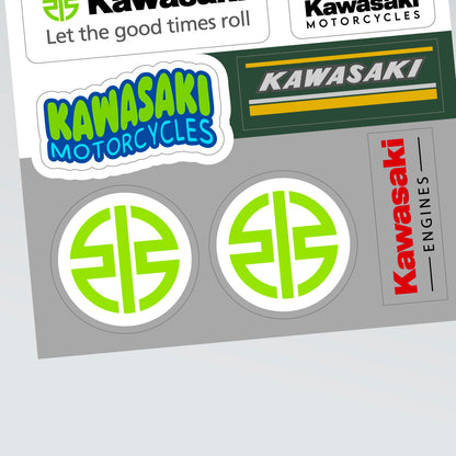 KAWASAKI sticker pack 1
