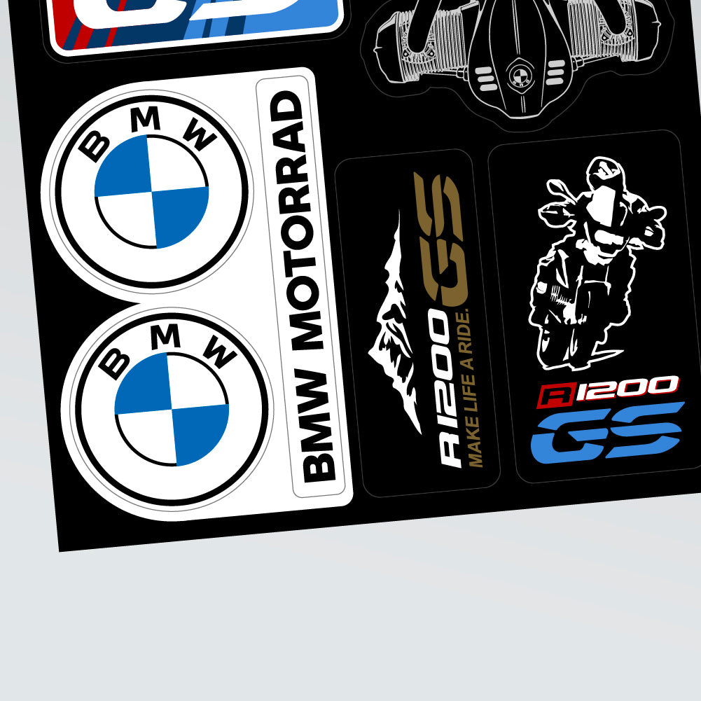BMW Motorrad R1200 GS sticker pack