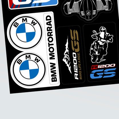 BMW Motorrad R1200 GS sticker pack