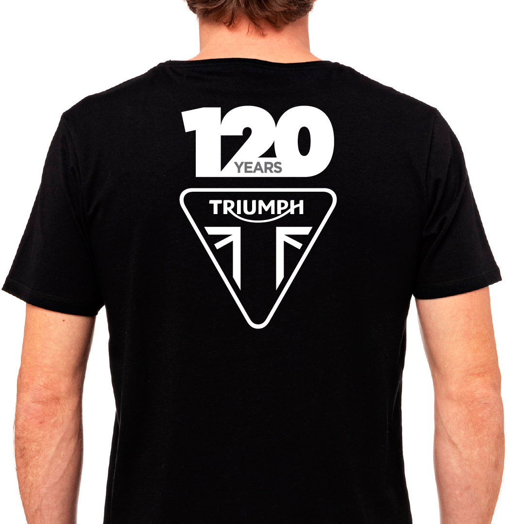 Triumph 120 years logo
