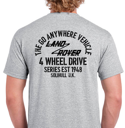 Land-Rover the go anywhere vehicle