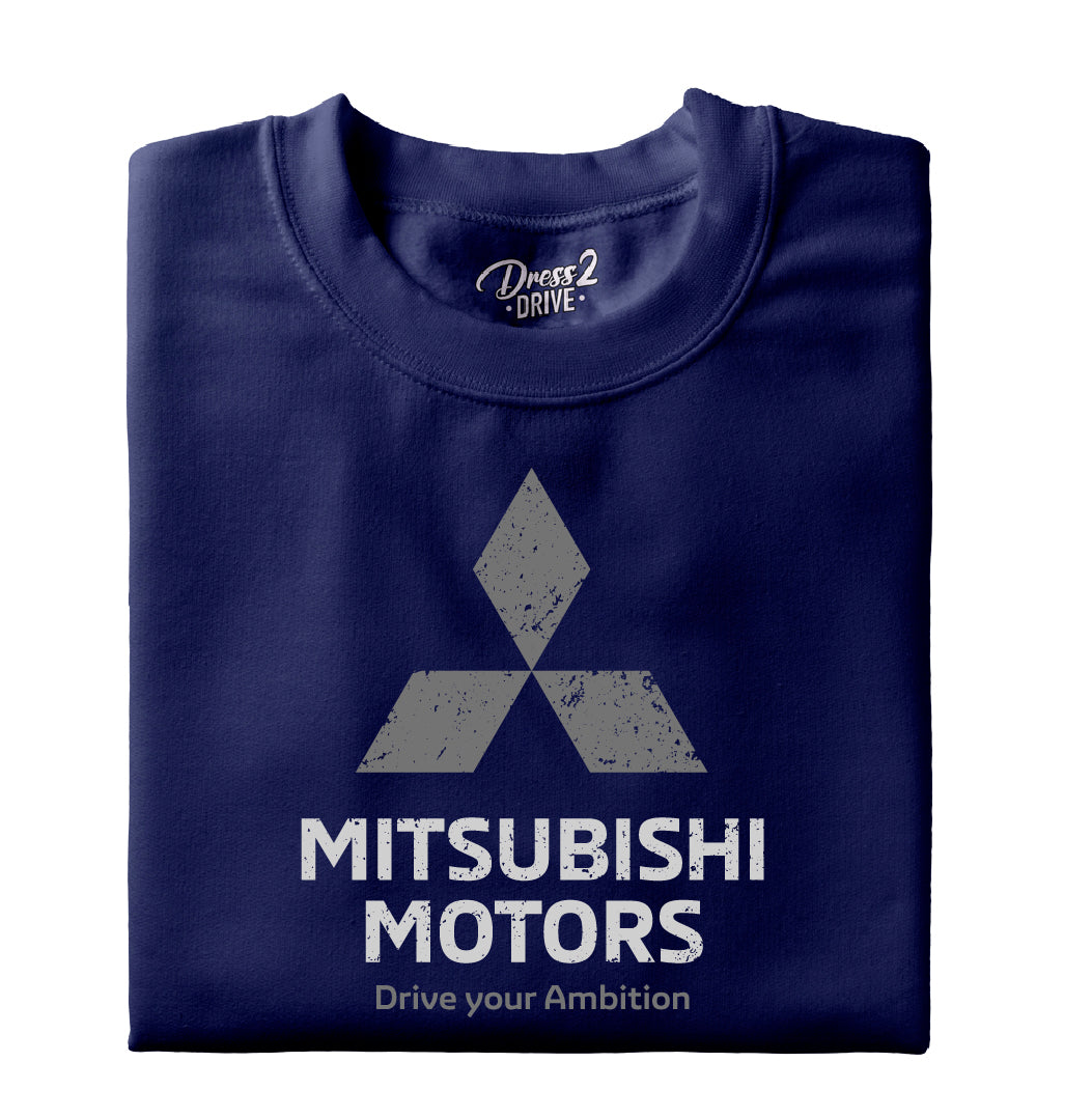 Mitsubishi logo grunge