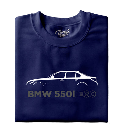 BMW 550i E60 silueta