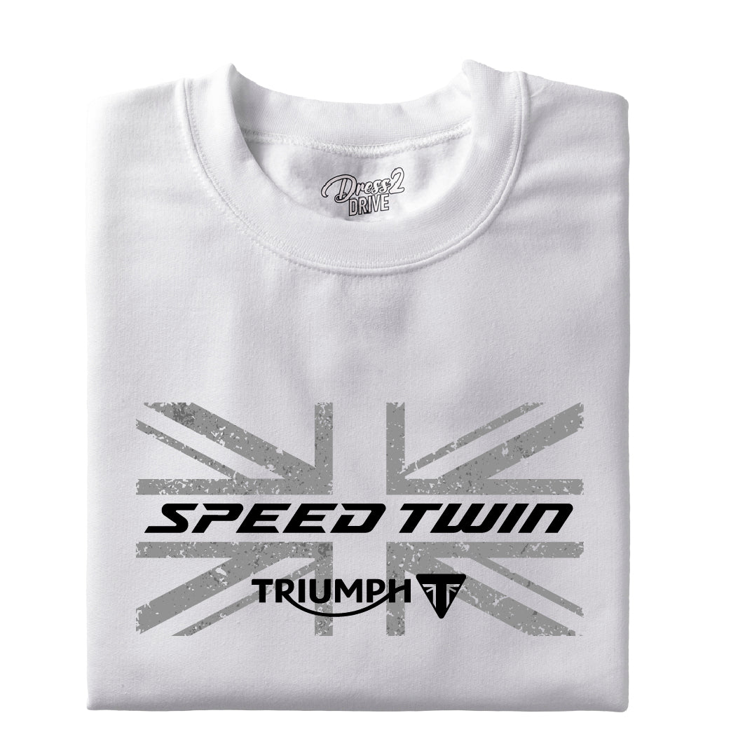 Triumph Speed Twin UK flag