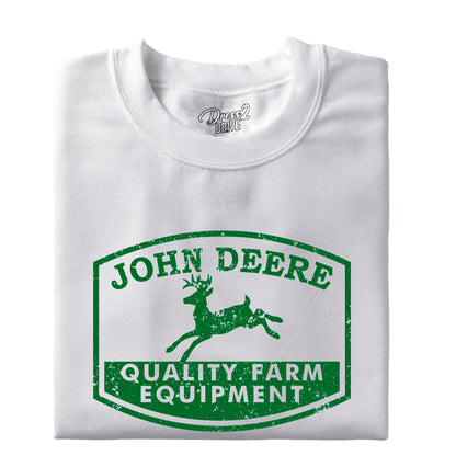 John Deere logo grunge