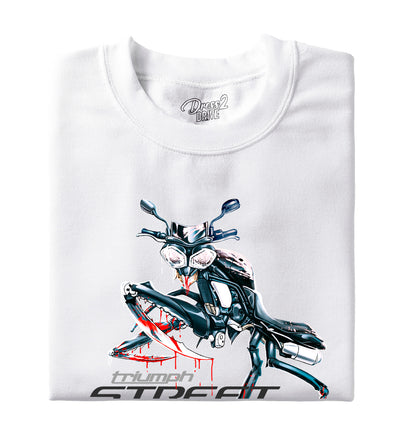 Triumph Street Triple "Mantis" white