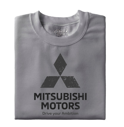 Mitsubishi logo grunge